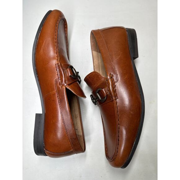 Steve Madden perfct brown leather slip on loafers - Picture 3 of 7